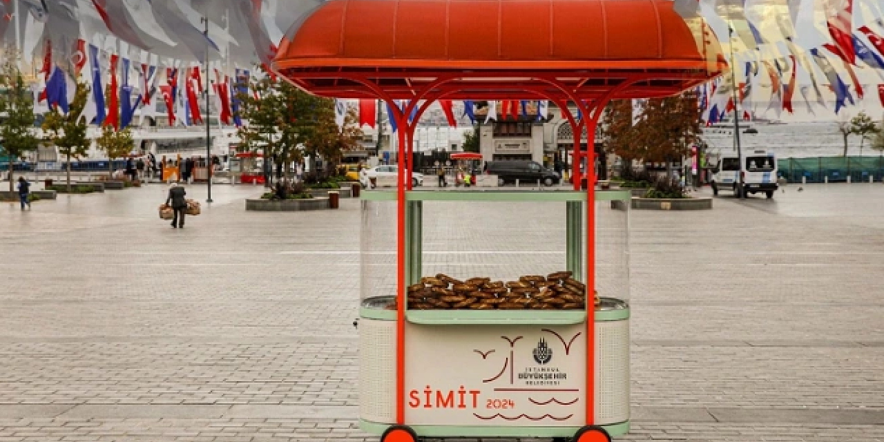 İstanbul'un simit arabaları değişti