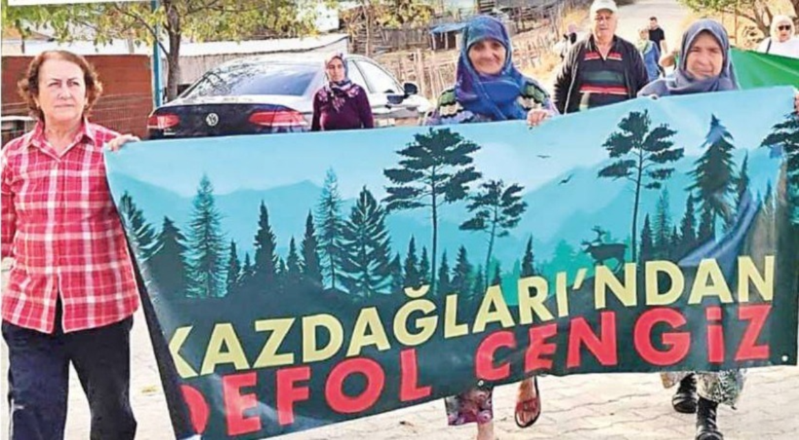 Cengiz holding davayı beklemedi: Kaz Dağları'nda kıyıma başladı