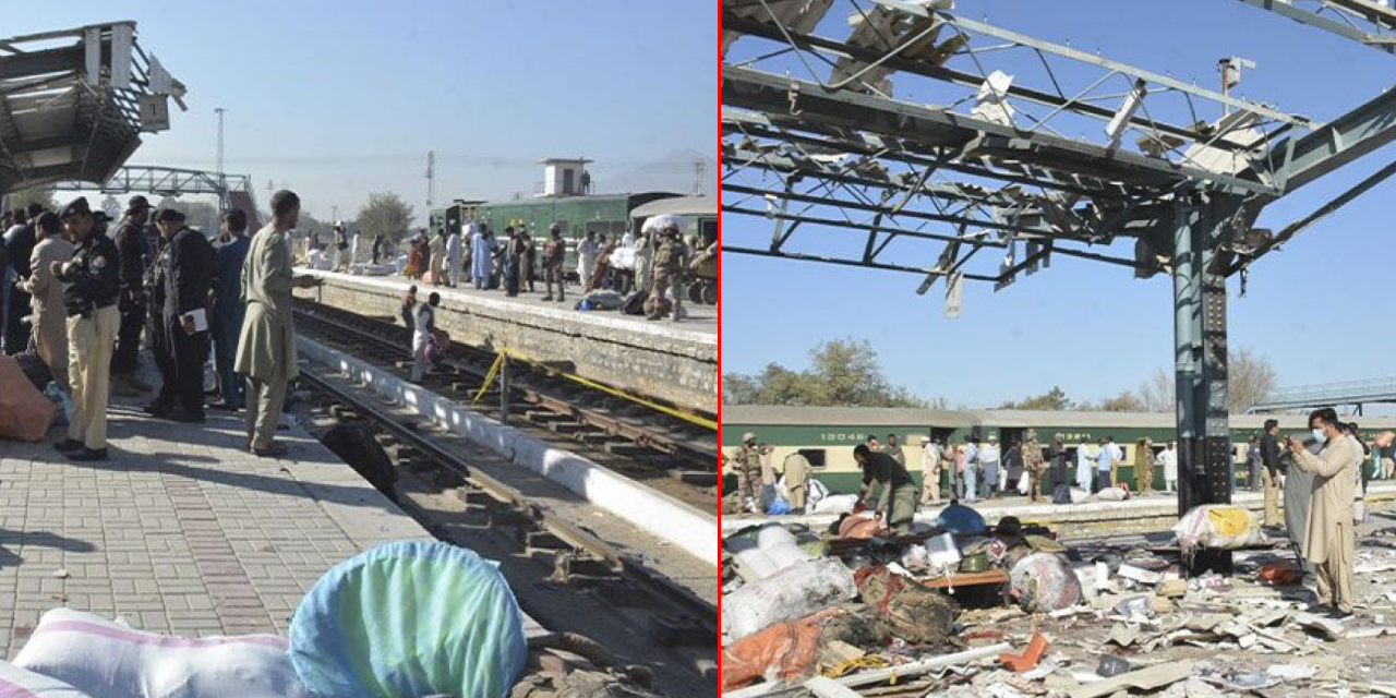 Pakistan’da tren istasyonunda patlama