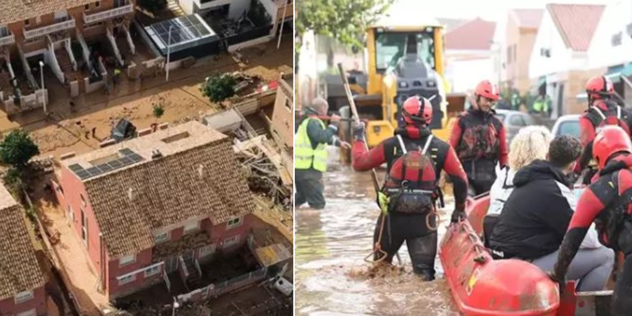 İspanya'da 8 bölgede sel ve su baskını alarmı