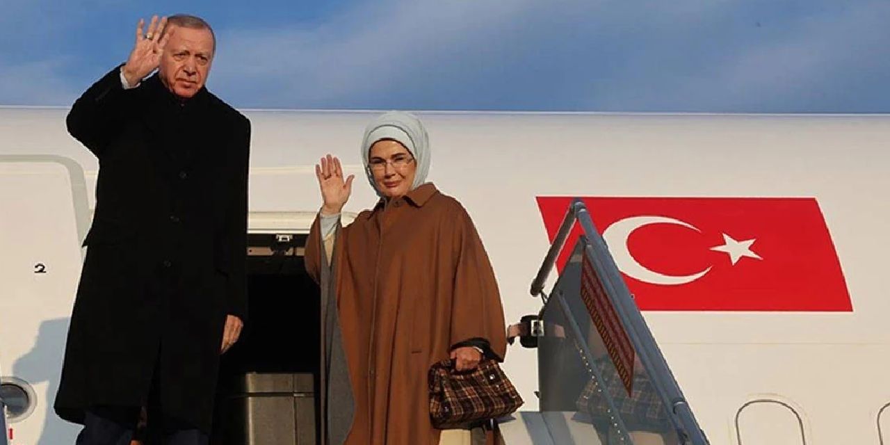 Cumhurbaşkanı Erdoğan G20 Liderler Zirvesi için Brezilya'ya gitti