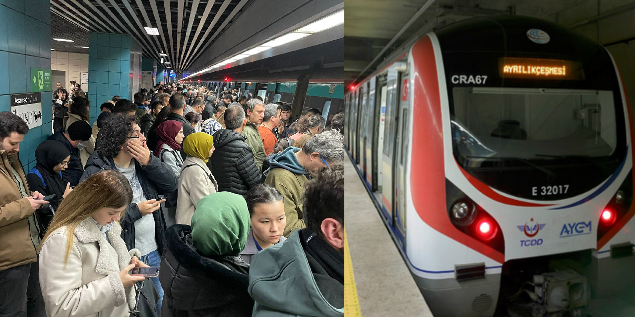 Marmaray Halkalı yönünde seferler durdu
