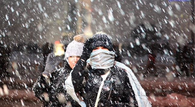 44 ile turuncu alarm: Kar geliyor