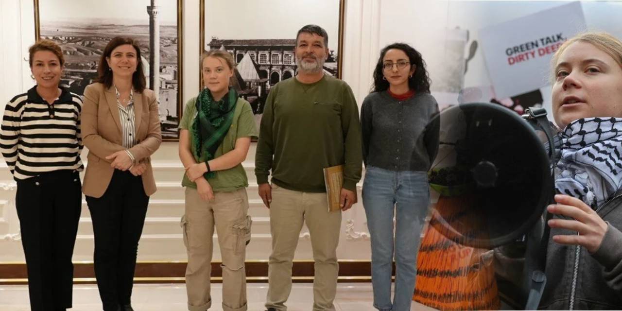 İsveçli aktivist Greta Thunberg, Diyarbakır Büyükşehir Belediyesi’ni ziyaret etti