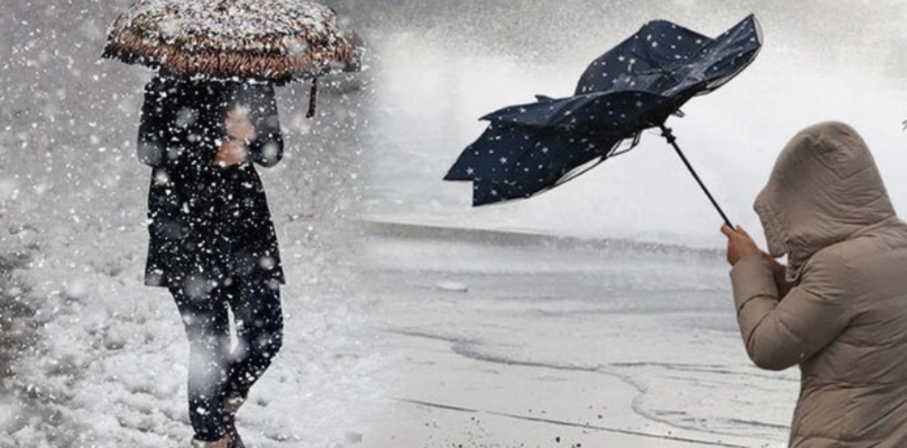 Meteoroloji 49 ili uyardı: Kar, fırtına ve sağanak bekleniyor