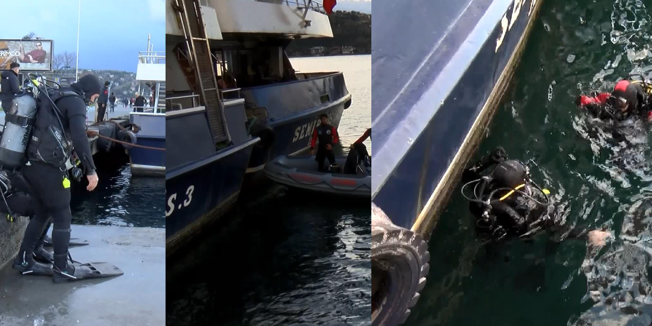 Sarıyer'de dalgalarla birlikte kaybolan 2 kişi aranıyor