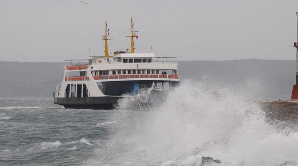 Deniz ulaşımında çok sayıda sefer iptal edildi