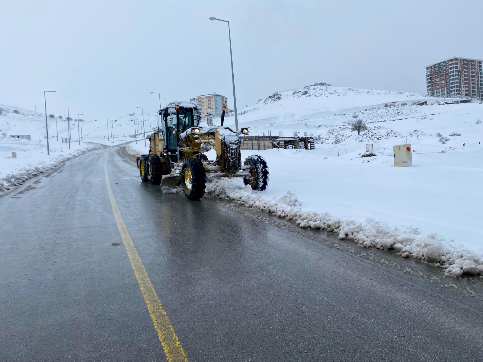 Malatya'da eğitime kar engeli