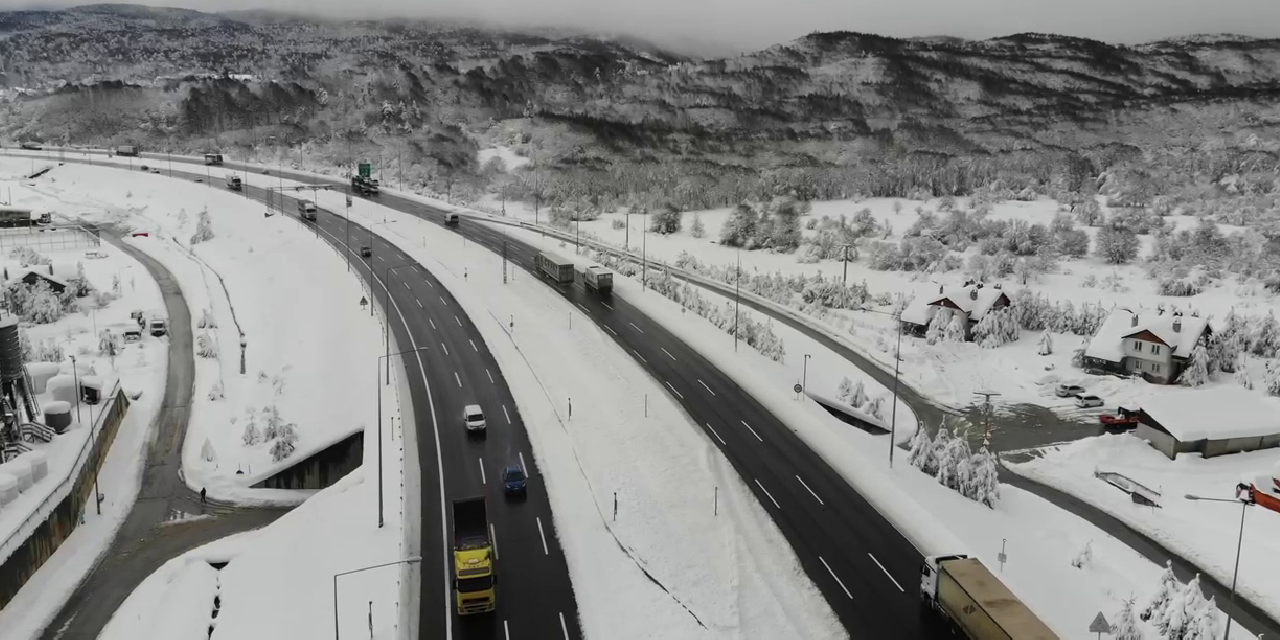 Anadolu Otoyolu Bolu Dağı geçişi trafiğe kapatılacak