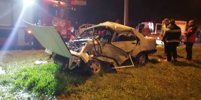 Sakarya'da trafik kazası: Yaşlı çift hayatını kaybetti