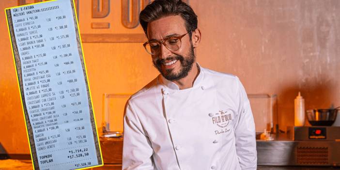 MasterChef Danilo Şef'in restoranında 7 kişilik kahvaltının fiyatı gündem oldu