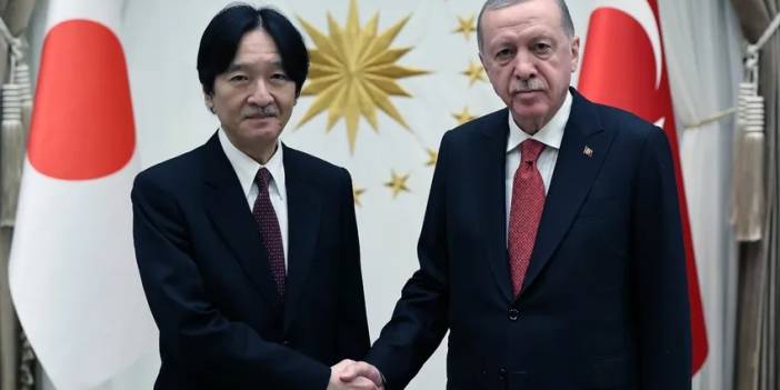 Japonya Veliaht Prensi resmi törenle karşılandı: Erdoğan ile görüştü