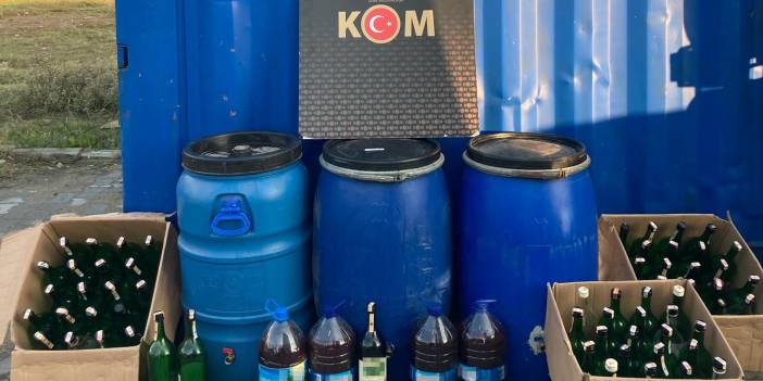 Aydın’da kaçak içki operasyonu: 374 litre 'sahte içki' ele geçirildi