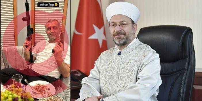 Ali Erbaş’ın ‘prensi’ olarak biliniyordu: İmam’dan silahlı paylaşım