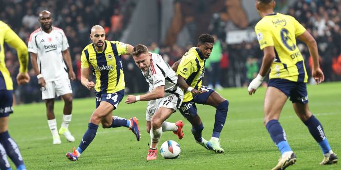 Derbinin galibi Beşiktaş oldu