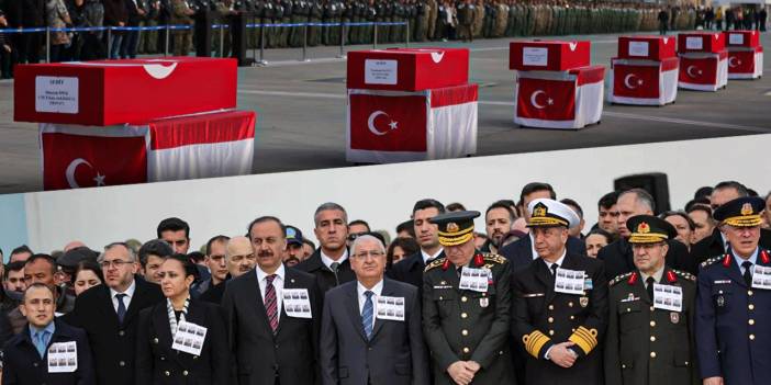 Isparta'da düşen helikopterde şehit olan askerler son yolculuğuna uğurlandı