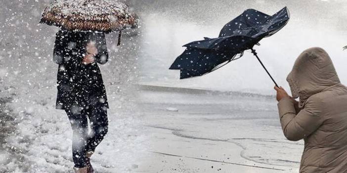 Haftasonu planından önce dikkat: Meteoroloji'den kar, fırtına ve sağanak uyarısı