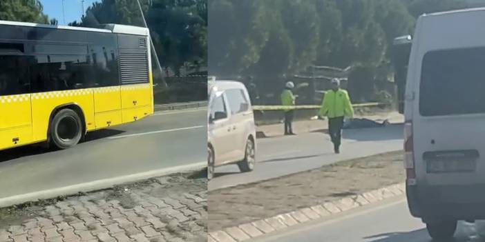İETT otobüsü kaldırımda yürüyenlere çarptı: 1 ölü 1 yaralı