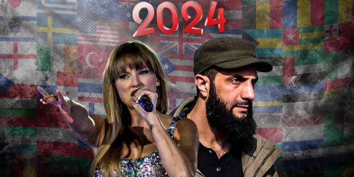 Golani'den Taylor Swift'e dünyada 2024 böyle geçti