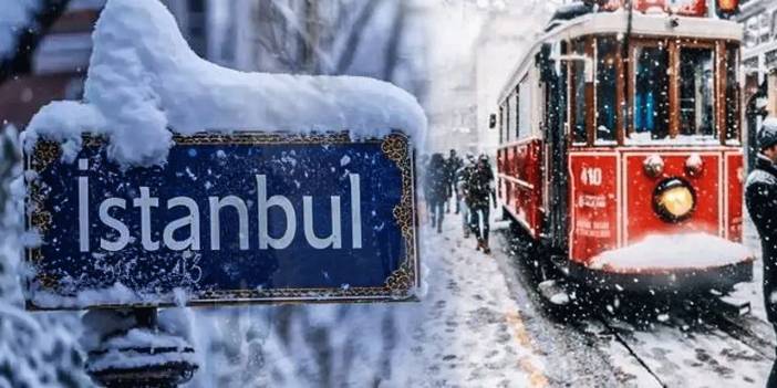 Meteoroloji'den İstanbul dahil 13 ile sarı kodlu uyarı: Kar başlıyor