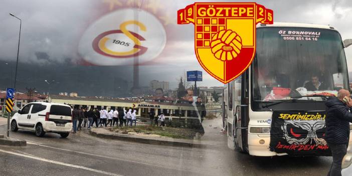 Galatasaray Göztepe maçı öncesi Gemlik savaş meydanına döndü: Bıçaklı kavgada iki yaralı var