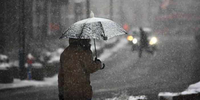 Meteoroloji uyardı: Kuvvetli yağış ve kar yolda