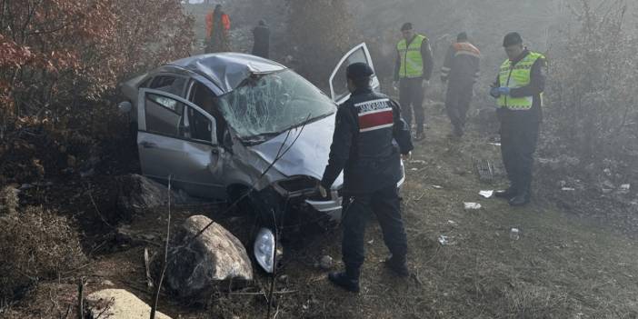 SGM Müdürü trafik kazasında öldü: Araç 20 metrelik şarampole savruldu