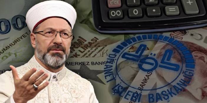 Ali Erbaş 'Bir somun ekmek yeter' demişti: Diyanet'te 1 personelin günlük yemek maliyeti 80 ekmek yapıyor