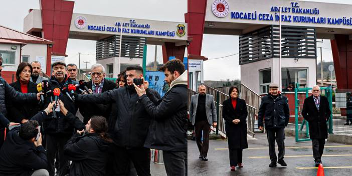 DEM Parti heyeti cezaevinde: Demirtaş'tan sonra Yüksekdağ ile görüşme