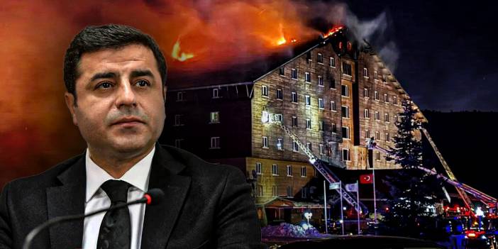 Demirtaş Grand Kartal Otel yangınını yazdı: Sorumlu yok, utanma yok, insanlık yok...