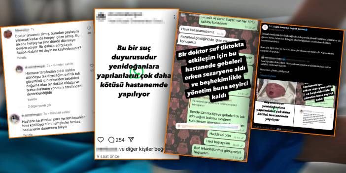 Özel hastanede bebeklere kötü muamele iddialarıyla ilgili inceleme başlatıldı