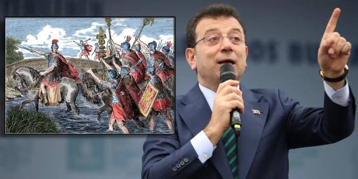 Ekrem İmamoğlu Sezar'dan örnek verdi: "Rubicon'u geçmek" ne anlama geliyor?