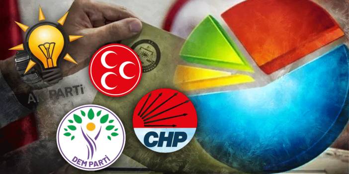 Son seçim anketi geldi: Sıralama değişti, hangi parti ilk sırada?