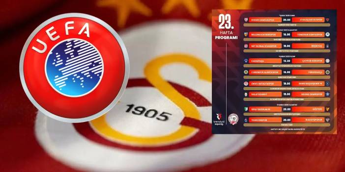 TFF'den Galatasaray'a UEFA desteği