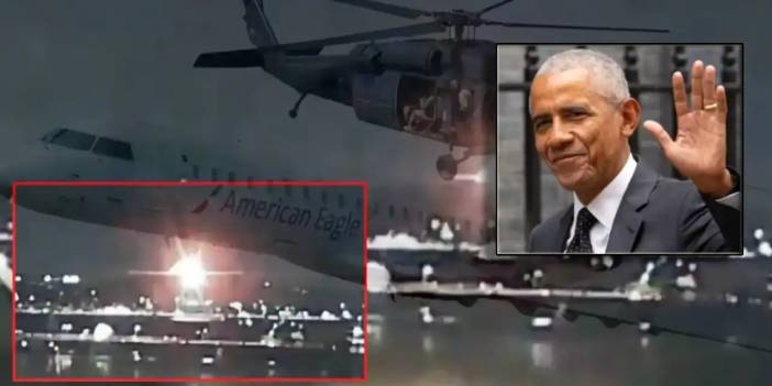 Uçağa çarpan helikopterde Obama da vardı iddiası ABD'yi karıştırdı