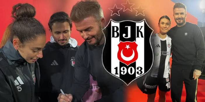 David Beckham oğlu Romeo Beckham ile Beşiktaş'ta