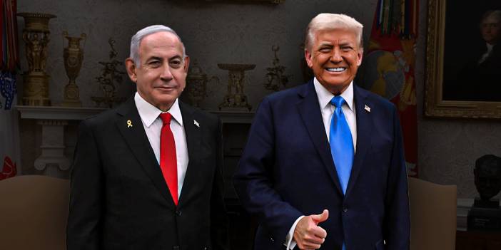 Donald Trump ve Netanyahu Beyaz Saray'da görüştü