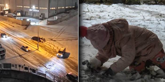 İstanbul'da kar yağışı gece boyu devam etti