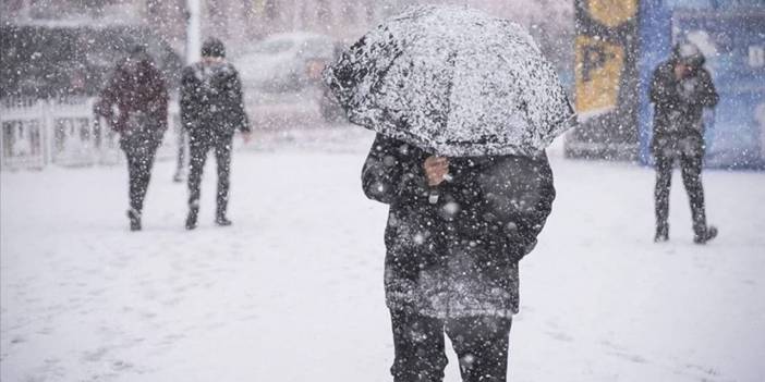 Meteorolojiden 3 il için sarı kod uyarı: Kuvvetli kar yağışı ve yağmura dikkat