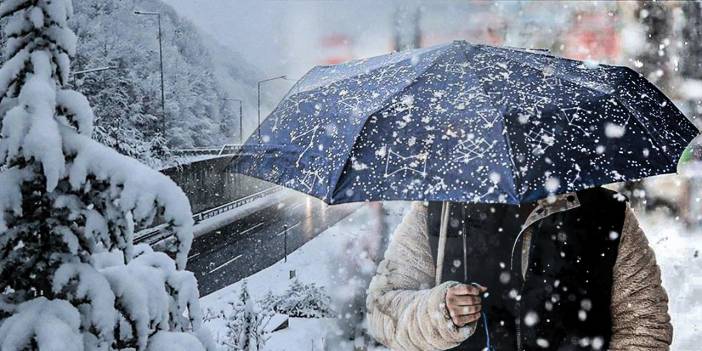 Meteoroloji'den iki il için kuvvetli kar yağışı uyarısı