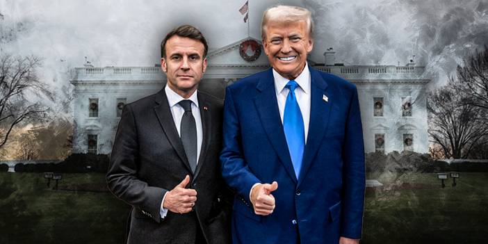 Trump ve Macron, Beyaz Saray'da bir araya geldi