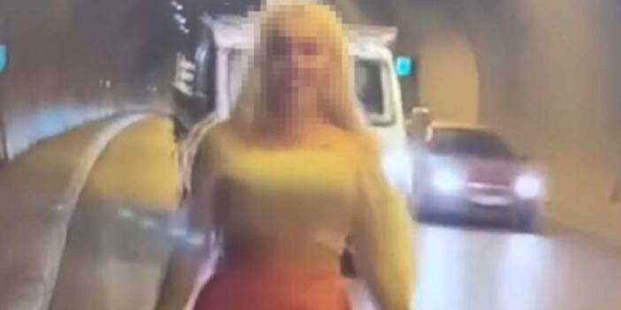 Dans videosu çekmek için tüneldeki trafiği böyle tehlikeye atmıştı: Gözaltına alındı