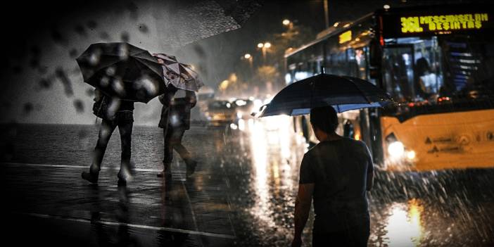 Meteoroloji saati açıkladı: İstanbul'u sağanak yağış vuracak