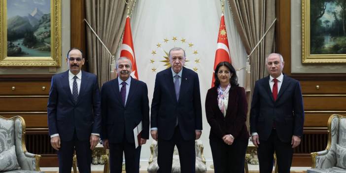 Ankara'da kritik görüşme: Erdoğan, DEM Parti heyetini kabul etti