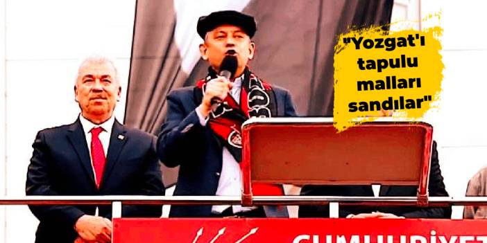CHP'den tarihi miting! Yozgat'ta mahşeri kalabalık: Traktörünü kapan miting alanına geldi