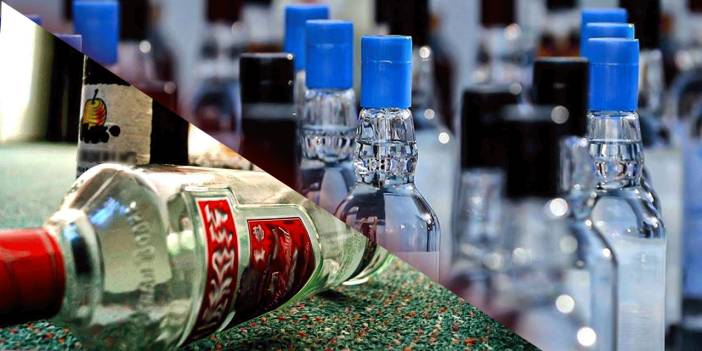 Sahte içki satışına darbe: Binlerce litre ele geçirildi