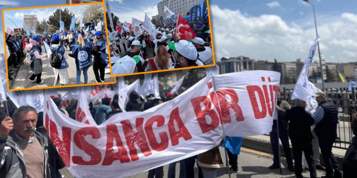 Ankara'da 1 Mayıs'ın adresi Tandoğan: Eşitlik, özgürlük, adalet için emeğin gücüyle alanlardayız