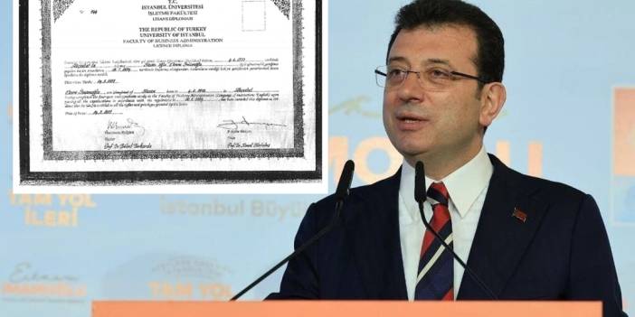 İmamoğlu'nun diploması veri tabanından silindi: Yüksek lisansı duruyor