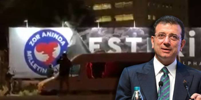 Başsavcılık talimat vermişti: Tutuklu İBB Başkanı İmamoğlu'nun afişleri kaldırıldı
