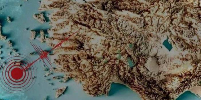 Ege Denizi'nde 5 büyüklüğünde deprem